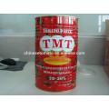 Pâte de tomate en conserve de marque biologique Tmt de Brix 28-30% pour le prix de gros